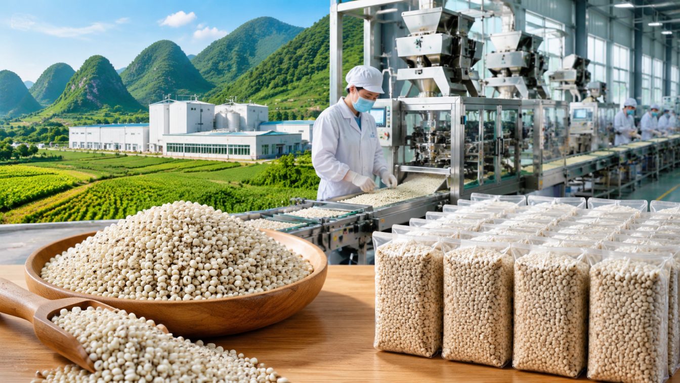 梨树县为薏仁米采购提供产地直供